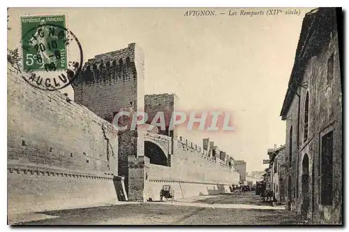 Cartes postales Avignon Les Remparts (XIV siecle)