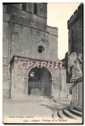 Cartes postales Avignon Portique de la Metropole