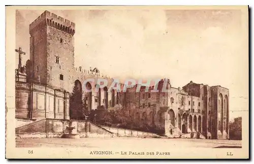 Cartes postales Avignon Le Palais des Papes