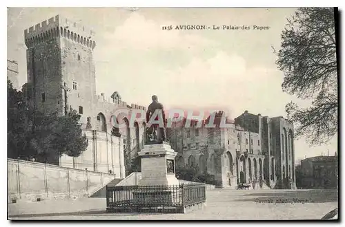 Cartes postales Avignon Les Palais des Papes