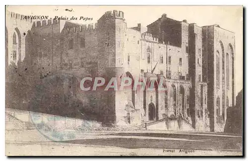 Cartes postales Avignon Palais des Papes