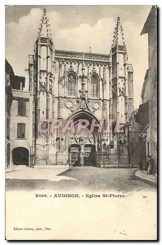 Ansichtskarte AK Avignon Eglise St Pierre