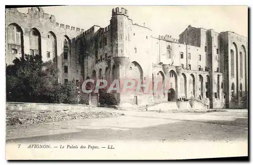 Cartes postales Avignon Les Palais des Papes