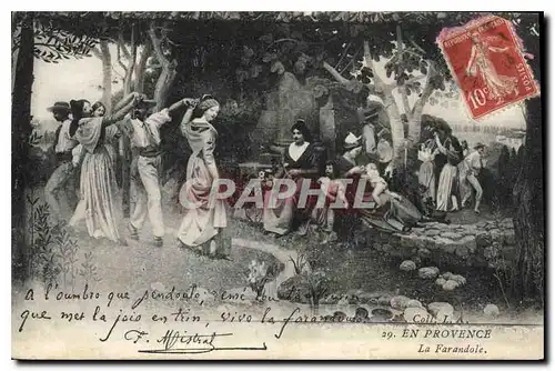 Cartes postales La Farandole  Folklore