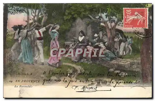 Cartes postales La Farandole  Folklore