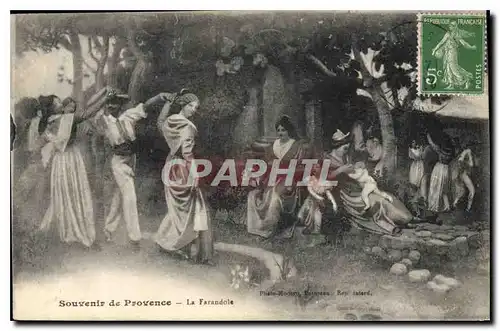 Cartes postales La Farandole  Folklore