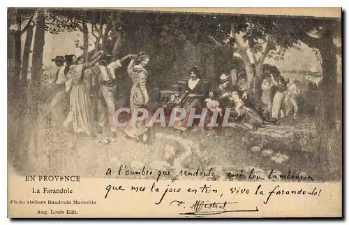 Cartes postales La Farandole  Folklore