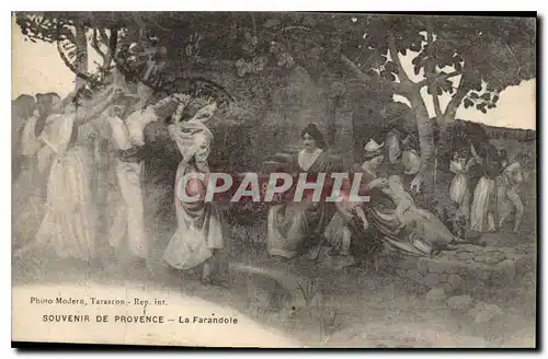 Cartes postales La Farandole  Folklore