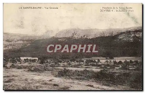 Cartes postales La Sainte Baume Vue generale