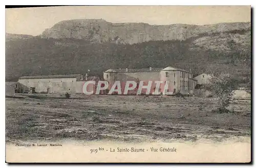 Cartes postales La Sainte Baume Vue Generale