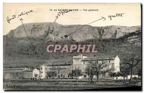 Cartes postales La Sainte Baume Vue generale