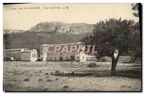 Cartes postales La Sainte Baume Vue generale