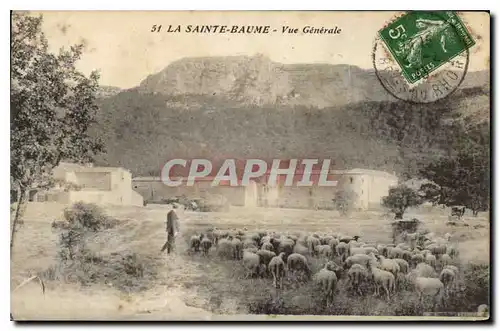 Ansichtskarte AK La Sainte Baume Vue generale Moutons