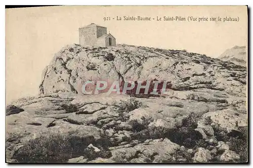 Ansichtskarte AK La Sainte Baume Le Saint Pilon (Vue prise sur le plateau)