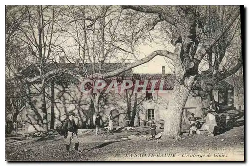 Cartes postales La Sainte Baume L'Auberge de Giniez