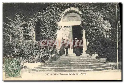 Cartes postales La Sainte Baume Entree de la Grotte