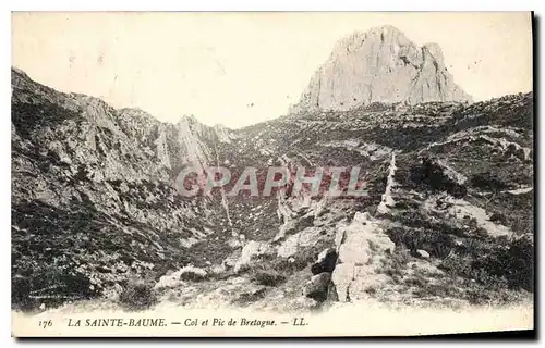 Cartes postales La Sainte Baume Col et Pic de Bretagne