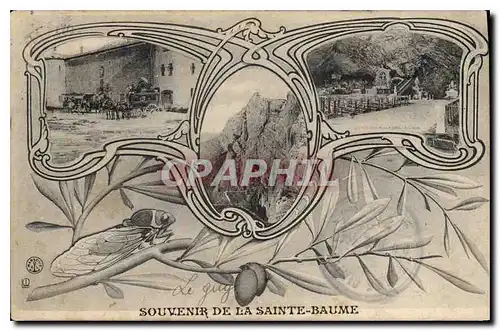 Ansichtskarte AK Souvenir de La Sainte Baume