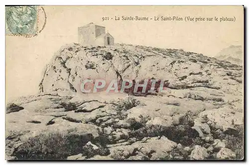 Ansichtskarte AK La Sainte Baume Le Saint Pilon (Vue prise sur le plateau)