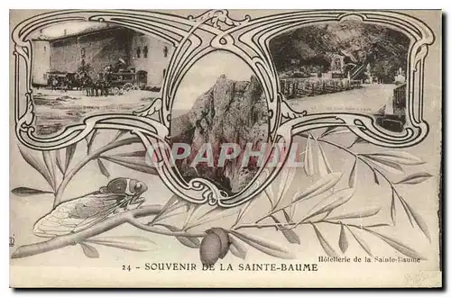 Cartes postales Souvenir de La Sainte Baume