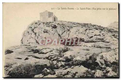 Ansichtskarte AK La Sainte Baume Le Saint Pilon (Vue prise sur le plateau)