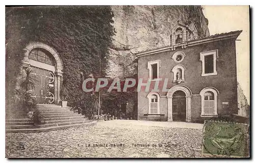 Cartes postales La Sainte Baume Terrasse de la Grotte