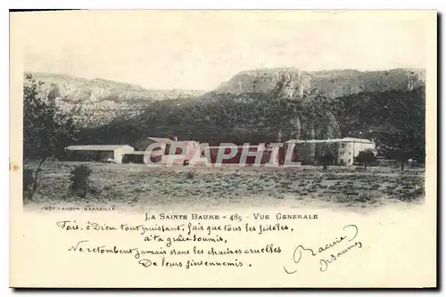 Cartes postales La Sainte Baume Vue generale