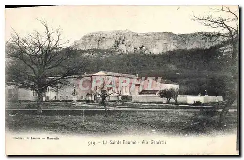 Ansichtskarte AK La Sainte Baume Vue generale