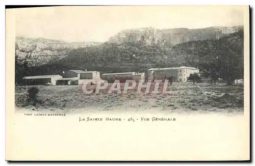 Cartes postales La Sainte Baume Vue generale