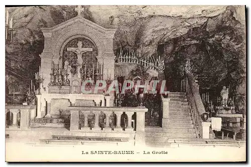 Cartes postales La Sainte Baume La Grotte