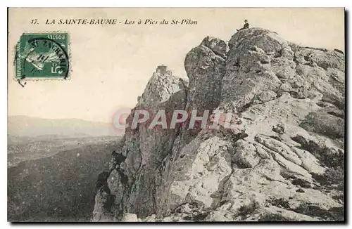 Cartes postales La Sainte Baume Les a Pics du St Pilon