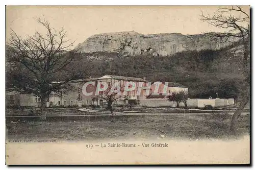 Cartes postales La Sainte Baume Vue generale