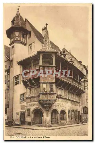 Cartes postales Colmar La maison Pfister