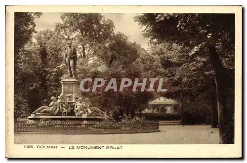 Cartes postales Colmar Le Monument Bruat