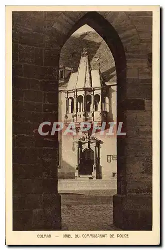 Cartes postales Colmar Oriel du Commissariat de Police