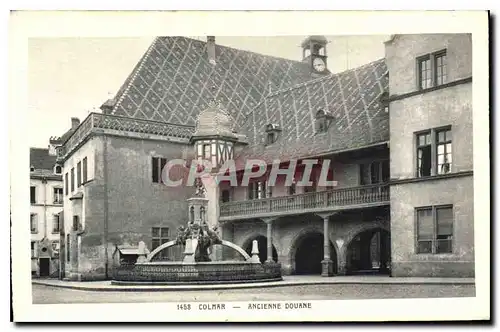 Cartes postales Colmar Ancienne Douane