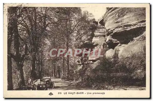 Ansichtskarte AK Le Haut Barr Une promenade Automobile