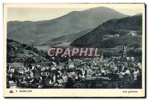 Cartes postales Munster Vue generale