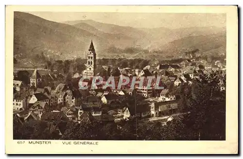Cartes postales Munster Vue generale