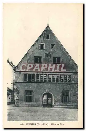 Cartes postales Munster Hotel de Ville