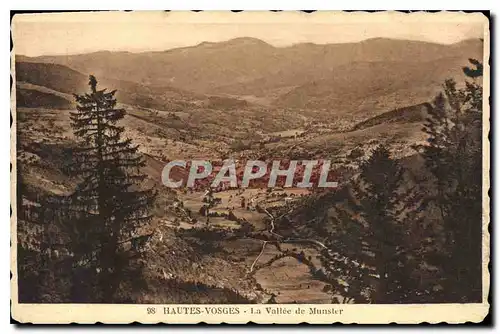 Cartes postales Hautes Vosges La Vallee de Munster