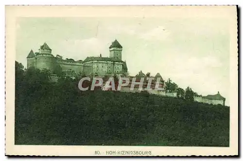 Cartes postales Haut Koenigsbourg