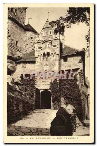 Cartes postales Haut Koenigsbourg Entree principale