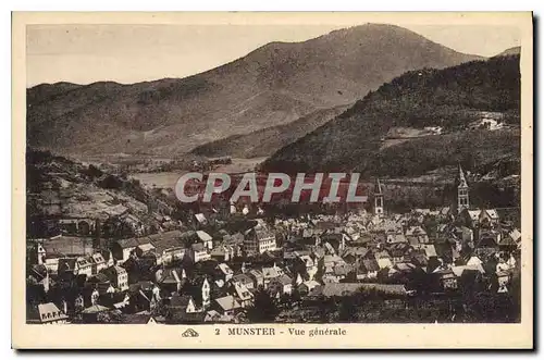 Cartes postales Munster vue generale
