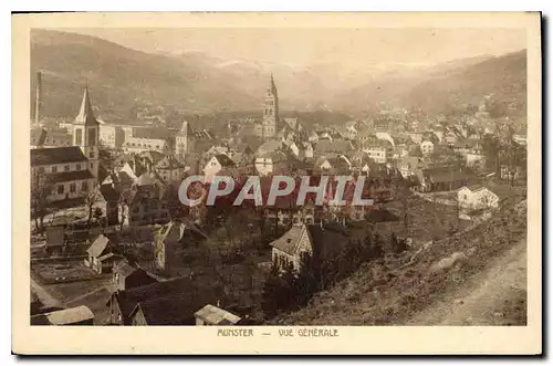 Cartes postales Munster vue generale