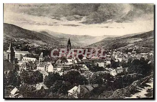 Cartes postales Munster vue generale