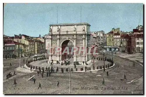 Cartes postales Marseille La Place d'Aix