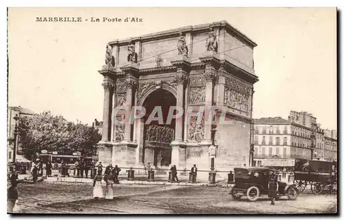 Cartes postales Marseille La Porte d'Aix