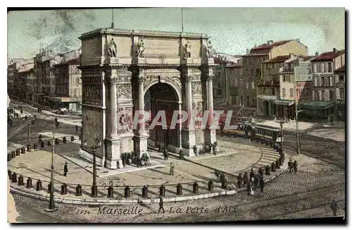 Cartes postales Marseille La Porte d'Aix