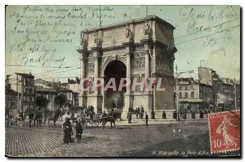 Cartes postales Marseille La Porte d'Aix